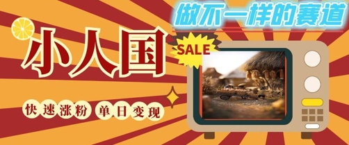 DeepSeek+绘图+视频制作小人国微观视频，小白轻轻松松上手，条条爆款，条条变现，单日就能收益-U9联盟