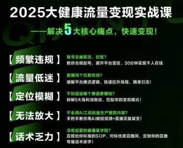 大健康流量全域新增长8.0，三月底线下课视频，大健康万亿蓝海，从类目突围到模式迭代-U9联盟