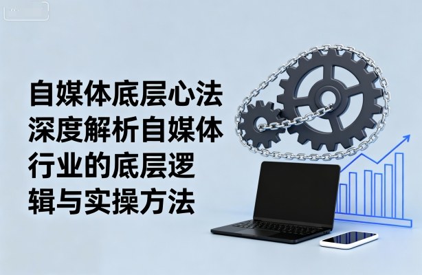 自媒体底层心法，深度解析自媒体行业的底层逻辑与实操方法-U9联盟
