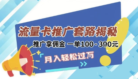 2025年外面卖1500的流量卡项目最新玩法，绿色无门槛对新手非常友好，日入3张+-U9联盟