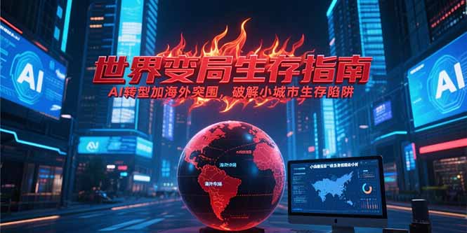 付费文章《世界变局生存指南，AI转型加海外突围，破解小城市生存陷阱》-U9联盟