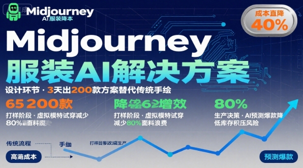 AI在服装领域的运用，使用midjourney做服装辅助企业降低成本-U9联盟