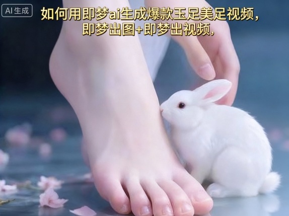 如何用即梦ai生成爆款玉足美足视频，即梦出图+即梦出视频，快速涨粉-U9联盟