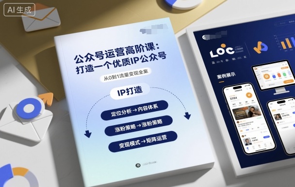 公众号运营高阶课，打造一个优质IP公众号-U9联盟