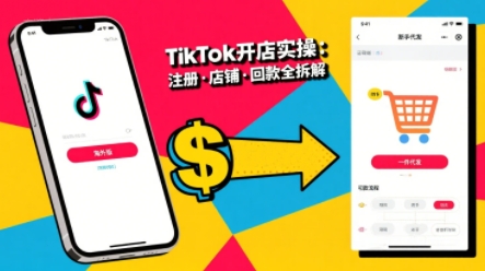 TikTok从开店到投流的进阶课，从基础实操到高阶技巧一网打尽-U9联盟