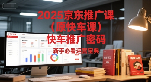 2025京东推广课(原快车课)解锁京东快车推广密码，新手必看运营宝典-U9联盟