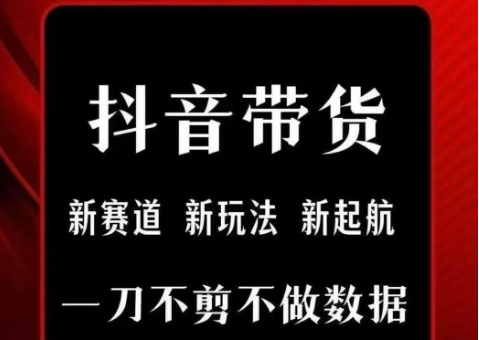 抖音短视频一刀不剪带货，不剪辑，不直播，每天发个视频，等着出单获取带货佣金-U9联盟