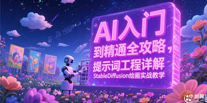 AI入门到精通全攻略，提示词工程详解，StableDiffusion绘画实战教学-U9联盟