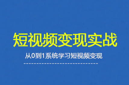 杨磊老师·2025短视频变现实战课-U9联盟