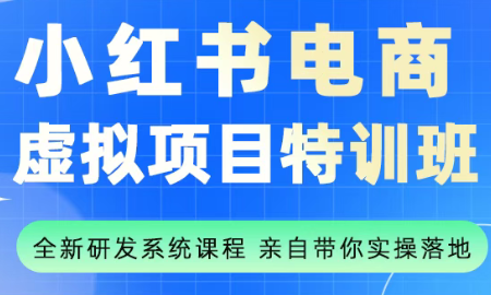 陆明明·小红书虚拟项目特训班(更新9月)-U9联盟