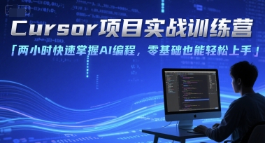 Cursor项目实战训练营，两小时快速掌握AI编程，零基础也能轻松上手-U9联盟