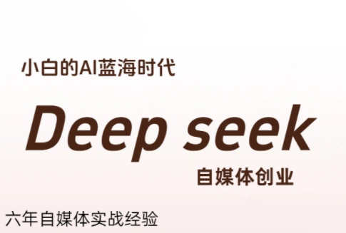冰冰老师·普通人如何利用Deepseek创业-U9联盟