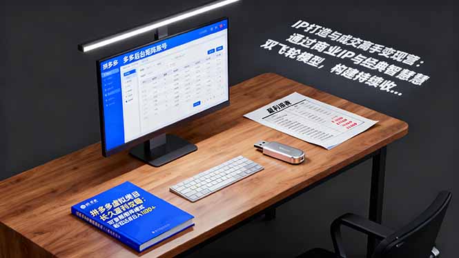 IP打造与成交高手变现营:通过商业IP+经典智慧双飞轮模型 构建持续收钱系统-U9联盟